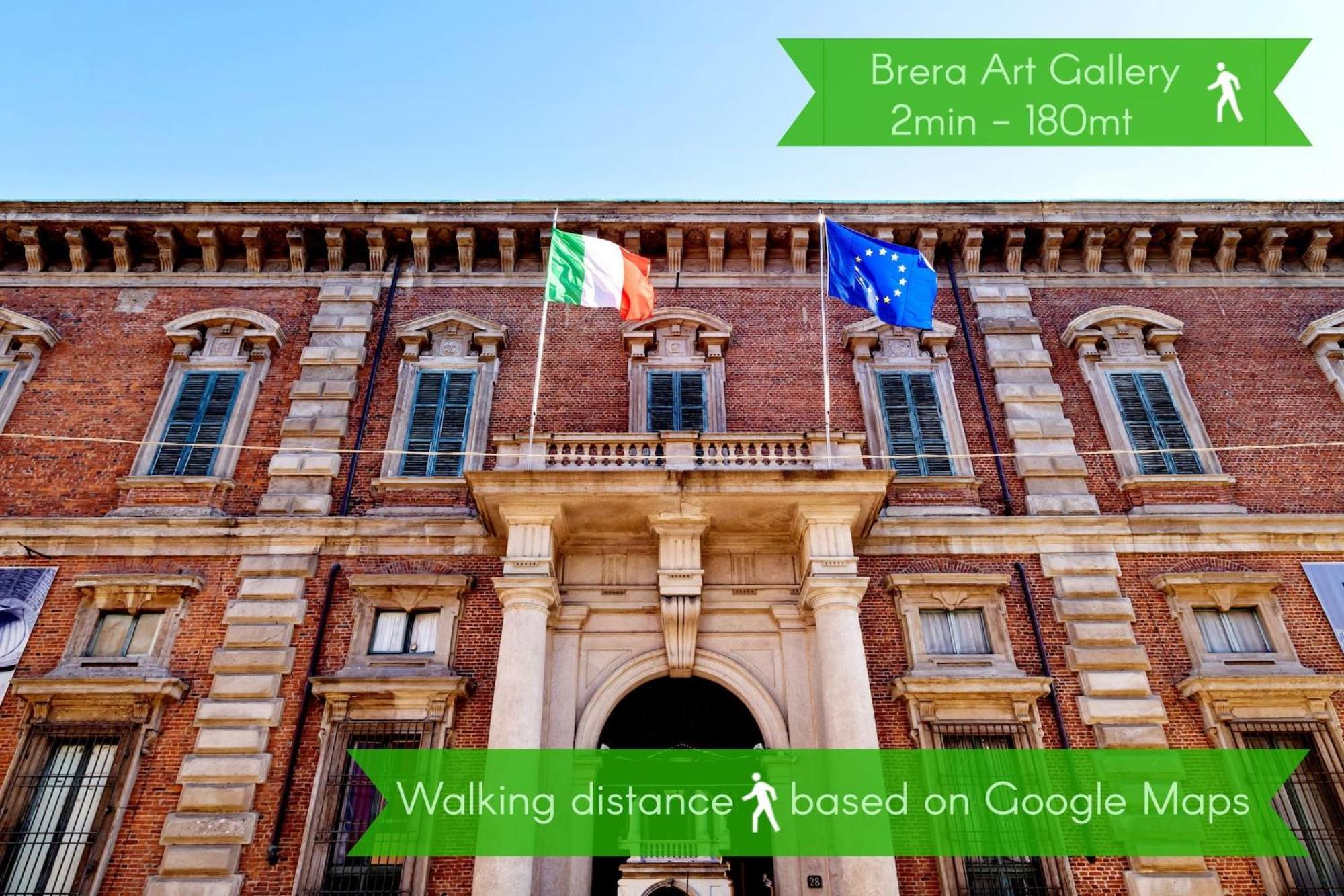 Lovely Apartments In The Hearth Of Brera By Rentopolis Milano Eksteriør billede